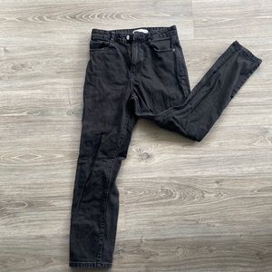 Zara mom black jeans